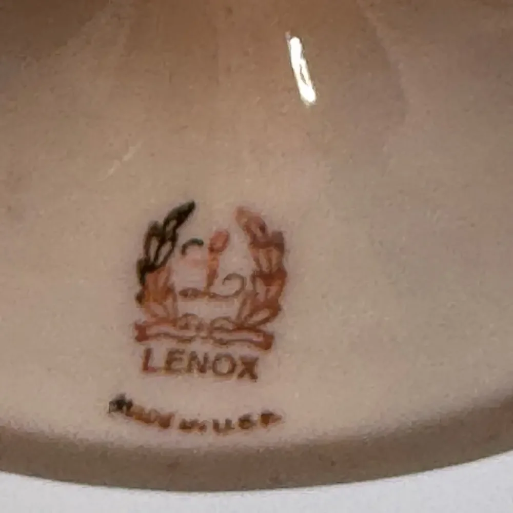 Lenox Ivory Bud Vase Embossed Floral Porcelain Mini Vase Made in USA